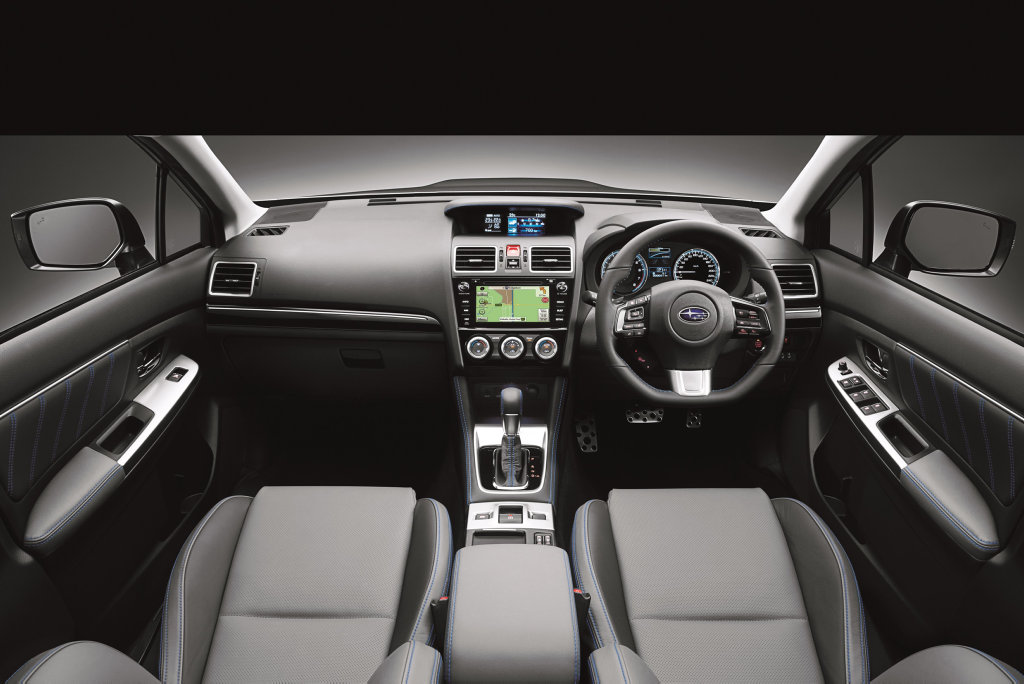 MY17 Subaru Levorg GT-S interior MY17 Subaru Levorg GT-S interior